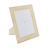 Mocha Check 8" x 10" Glass Frame