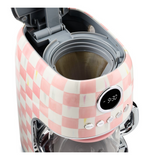 Rosy Check Drip Coffee Maker