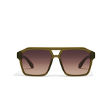 Soundcheck Sunglasses, Olive Frame/Dark Fawn Lens