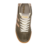 Elan Glitz Sneakers, Khaki/Rose Gold/Cameo