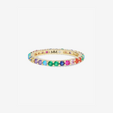 Heiress Ring 2mm, Rainbow