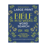 The Bible in 52 Weeks Word Search - Large Print