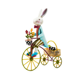 Calico Rabbit On Bike