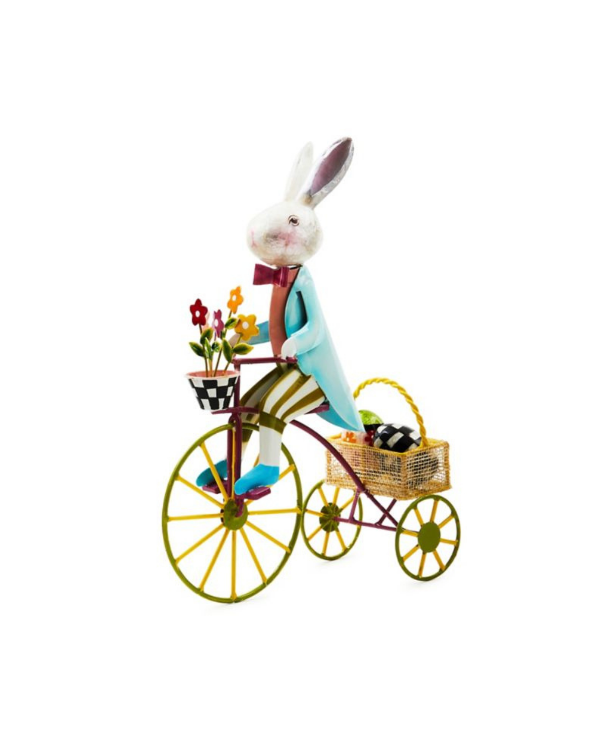 Calico Rabbit On Bike – Sabi Boutique