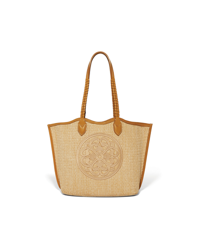 Bruna Large Straw Tote