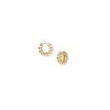 Heritage Mini Hoop Earrings, Gold