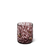 Football Charm 17oz Glass, Maroon