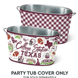 Party Tub Cover, Tailgates in College Station