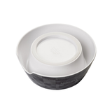 Black Checker Chewy Vuiton Bowl