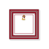 Notepad Duo, Collie w/ Maroon Border