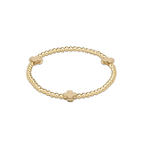 Enewton Extends - Signature Cross Pattern 3mm Bead Bracelet