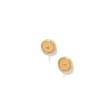 Illumina Celeste Dome Post Earrings, Gold