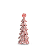 Red and White Ribbon Candy Trees
