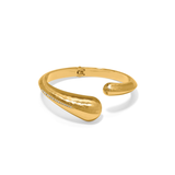 Nile Gold Open Hinge Bangle