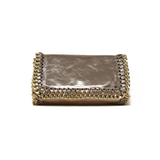 Fold Over Crossbody Bag, Bronce
