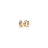 Reflection Mini Hoop Earrings in Gold