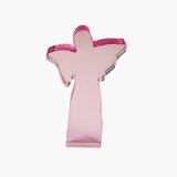 Large Pink Acrylic Angel Weight