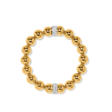 Meridian Stretch Bracelet, Gold