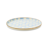 Sky Check Round Tray
