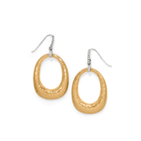 Meridian Geo Open Hoop French Wire Earrings
