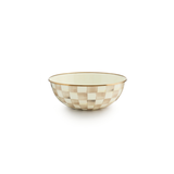 Mocha Check Extra Large Everyday Bowl