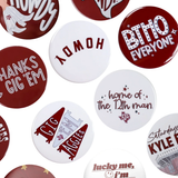 Assorted Game Day Buttons