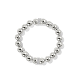 Meridian Stretch Bracelet, Silver