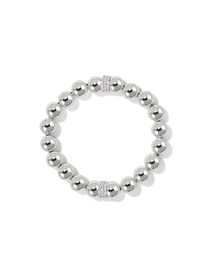 Meridian Stretch Bracelet, Silver