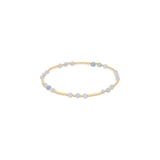 Joy Gem 3mm Bracelet - Aquamarine