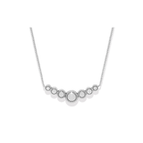 Illumina Celeste Bar Necklace, Silver