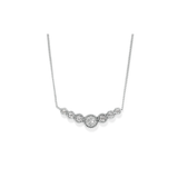 Illumina Celeste Bar Necklace, Silver
