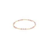 Joy Gem 3mm Bracelet - Pink Opal