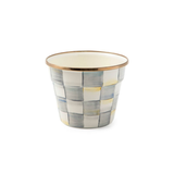Sterling Check Small Garden Pot