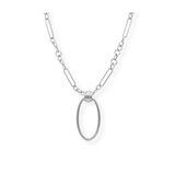Harbor Pendant Necklace in Silver