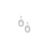 Legacy Link Earrings, Silver
