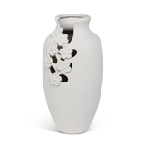 La Fleur Tall Vase, Matte White