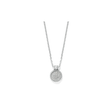 Illumina Celeste Dome Necklace, Silver