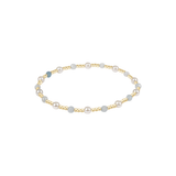 Pearl Sincerity 4mm Gem Bracelet - Aquamarine