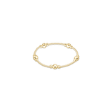 Classic Purpose Pattern 6mm Bead Bracelet