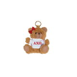 Sorority Teddy Bear Bag Charm