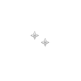 Legacy Petite Stud Earrings in Silver