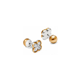 Massandra Reversible Flower Post Earrings