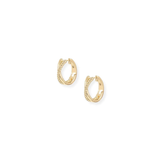 Legacy Mini Hoop Earrings, Gold