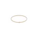 Classic Gold 2mm Bead Bangle
