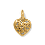 Contempo Gold Heart Charm