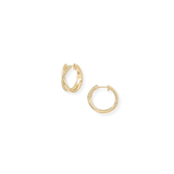 Legacy Mini Hoop Earrings, Gold