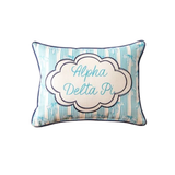 Custom Sorority Bow Pillow