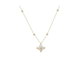 Carry On Cross Drop Necklace in Gold
