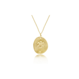 16" Necklace Gold - Inspire Gold Disc