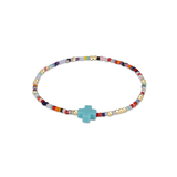 Egirl Hope Unwritten Signature Cross Bracelet, Hot Mess